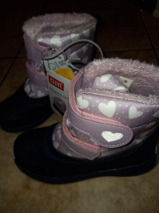 Śniegowce dziewczęce cleve r.31