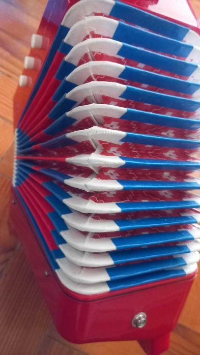Acordeão (Concertina) para criança - 7 teclas