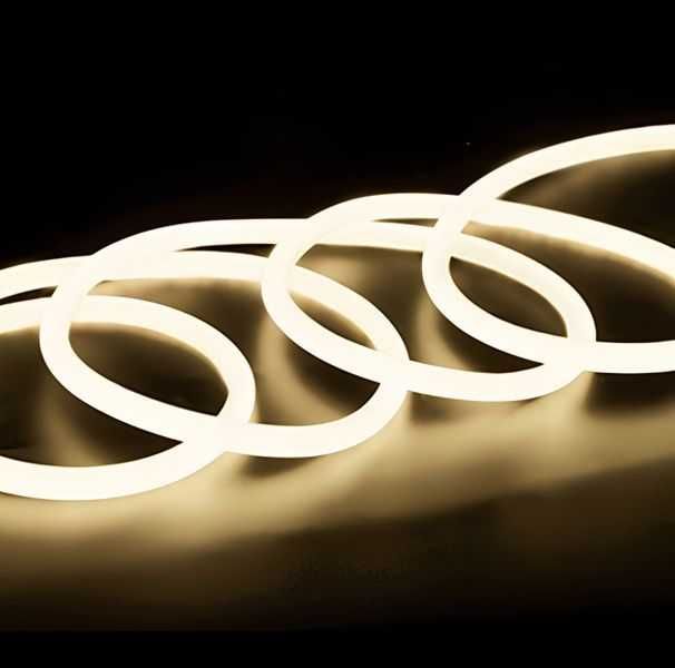 Неон круглий LED NEON FLEX 360 Ø14мм 220V IP68 неонова стрічка є вибір
