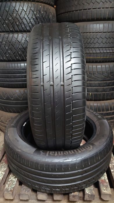 Пара летних шин резина Continental Premium Contact 6 RUNFLAT 225/55 17