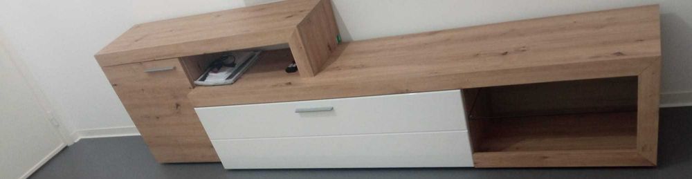 Conjunto de móvel de sala/estante de TV, do Homycasa