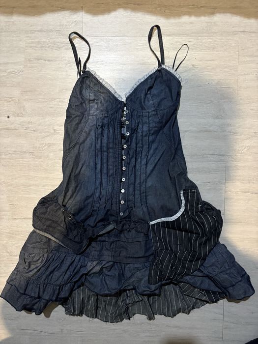 Гарна вінтажна сукня/платье як аліс меднес ретернс (goth/emo/vintage)