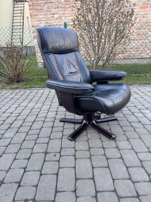 Крісло реклайнер шкіряне крісло офісне крісло для відпочинку (00135)