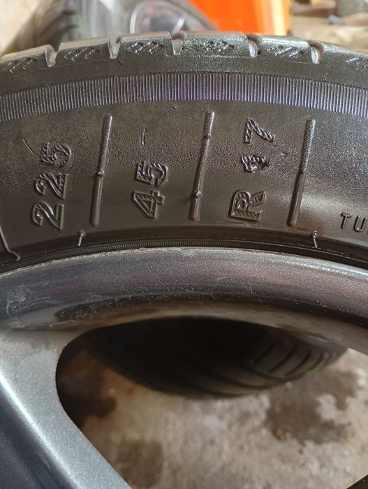 Felgi z oponami audi a4 b6