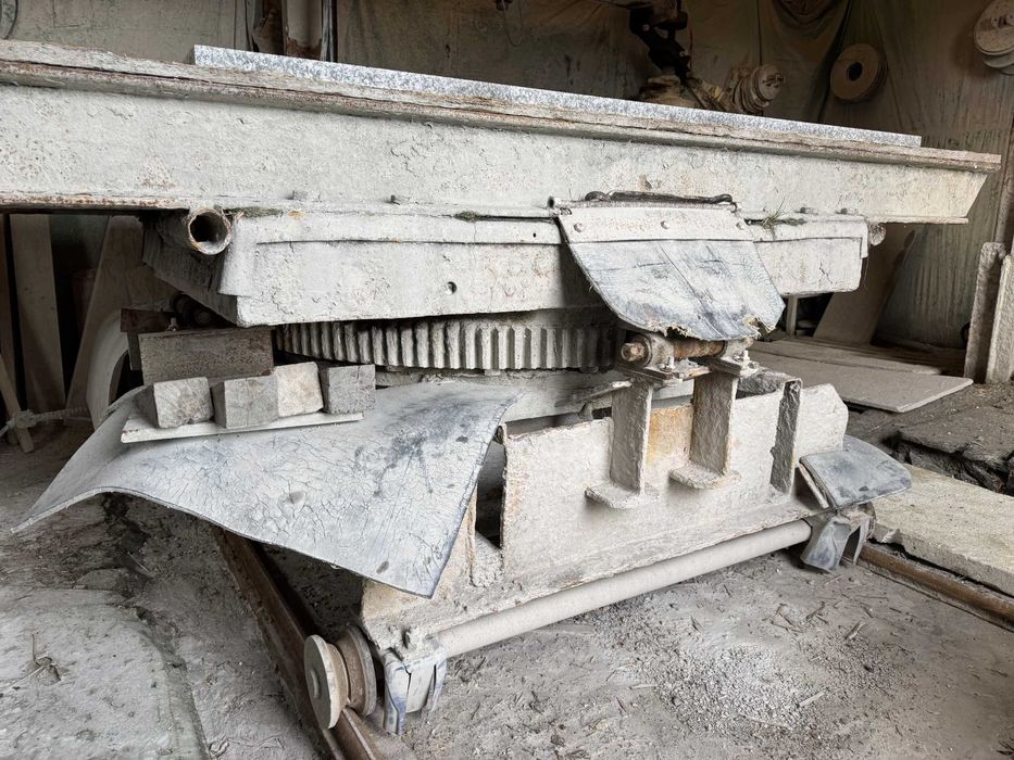 Stół stal roboczy warsztatowy kamieniarski 160x290 obracany przesuwny