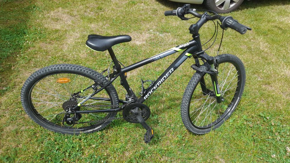 Rockrider ST 500 Sport Trail 24" – amortyzator, 18 biegów