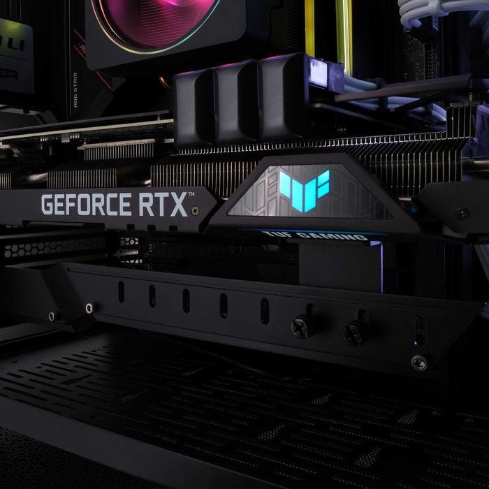 1× Adapter kątowy PCIe 8-pin 180° RVS EZDIY do karty graficznej