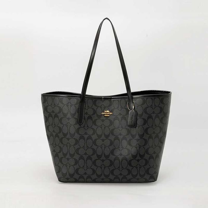 Жіноча сумка COACH Crossbody Tote Bag / Сумка Коач / жіноча чорна сумочка Коуч