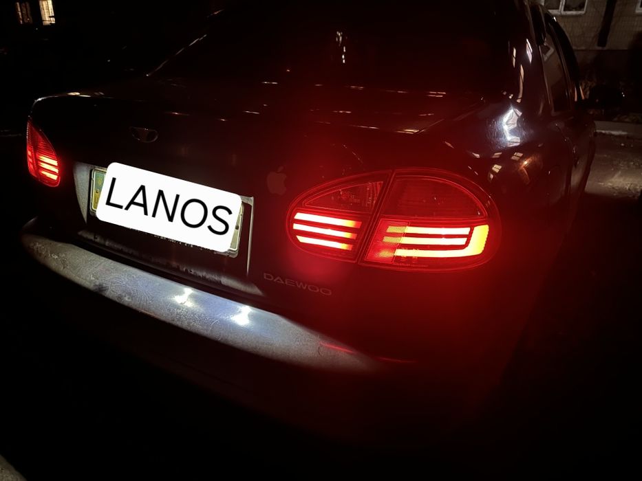 Стопы фонари Ланос ЗАЗ Шанс Сенс тюнинг BMW Style. Ліхтарі. Lanos