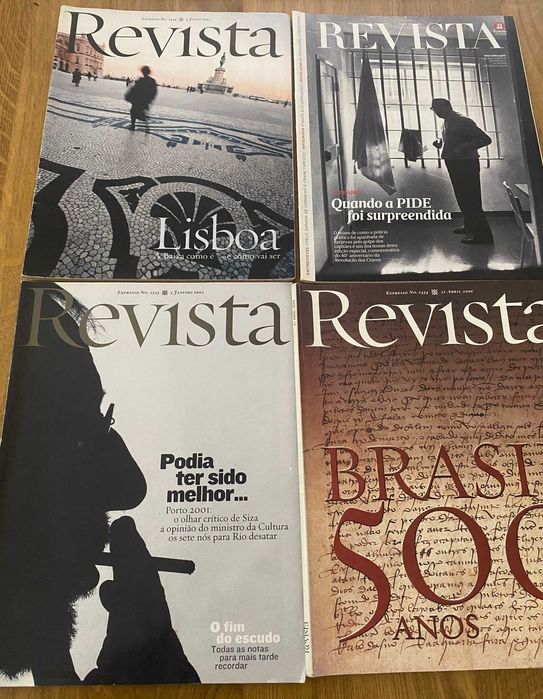 Revistas Expresso Variadas (preço unitário)