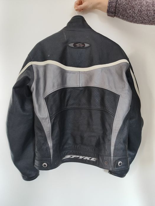 Kurtka skórzana na motor