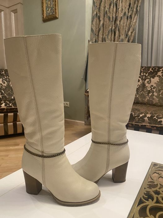 Чоботи зима, шкіра, 37 розмір