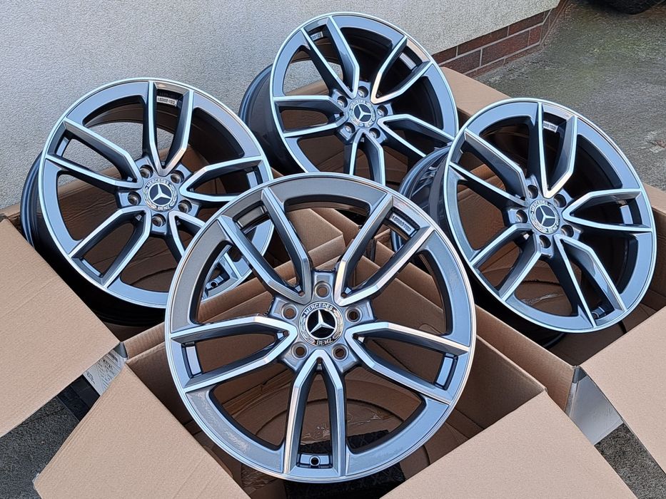 Alufelgi MERCEDES 18 5x112 CLA C-Klasa E-Klasa GLC S-KLASA KESKIN KT21