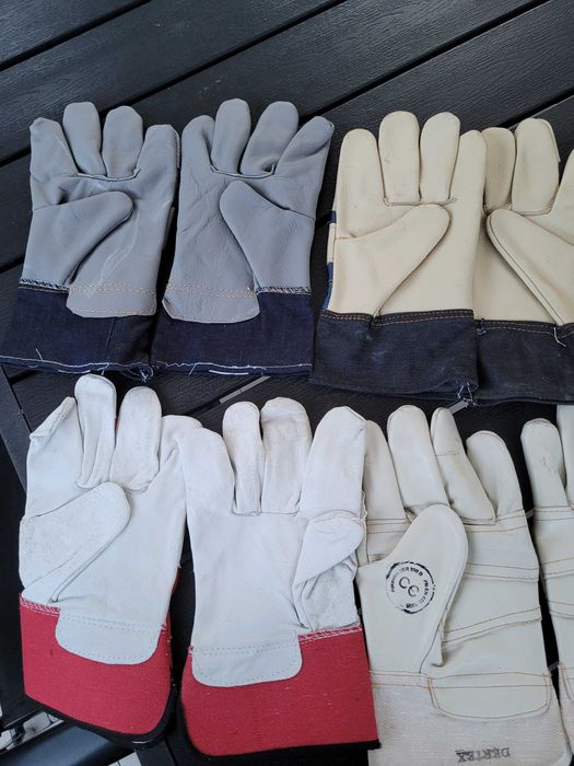 Rękawice skórzane robocze