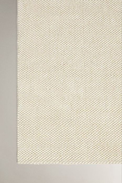 300 x 200cm Tapete Retangular Juta Bouclé Duplo Zara Home NOVO