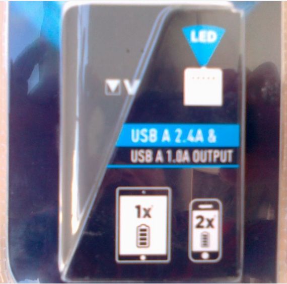 Carregador Power Bank 6000m Ah (NOVO)
