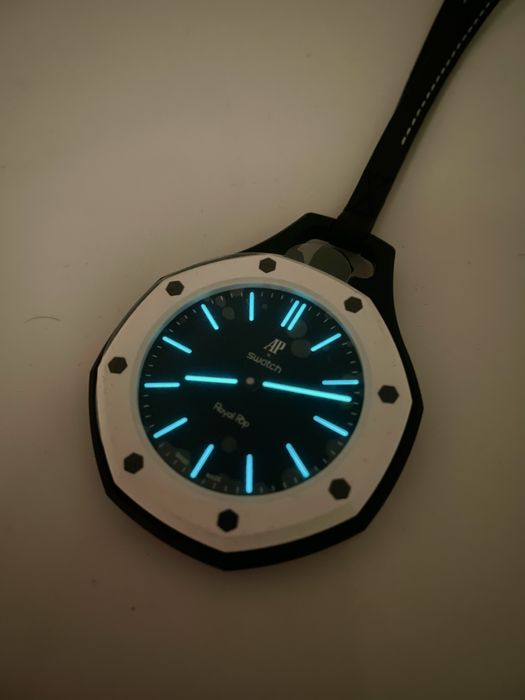 Audemars Piguet x Swatch Bioceramic Royal Pop Ocho Negro