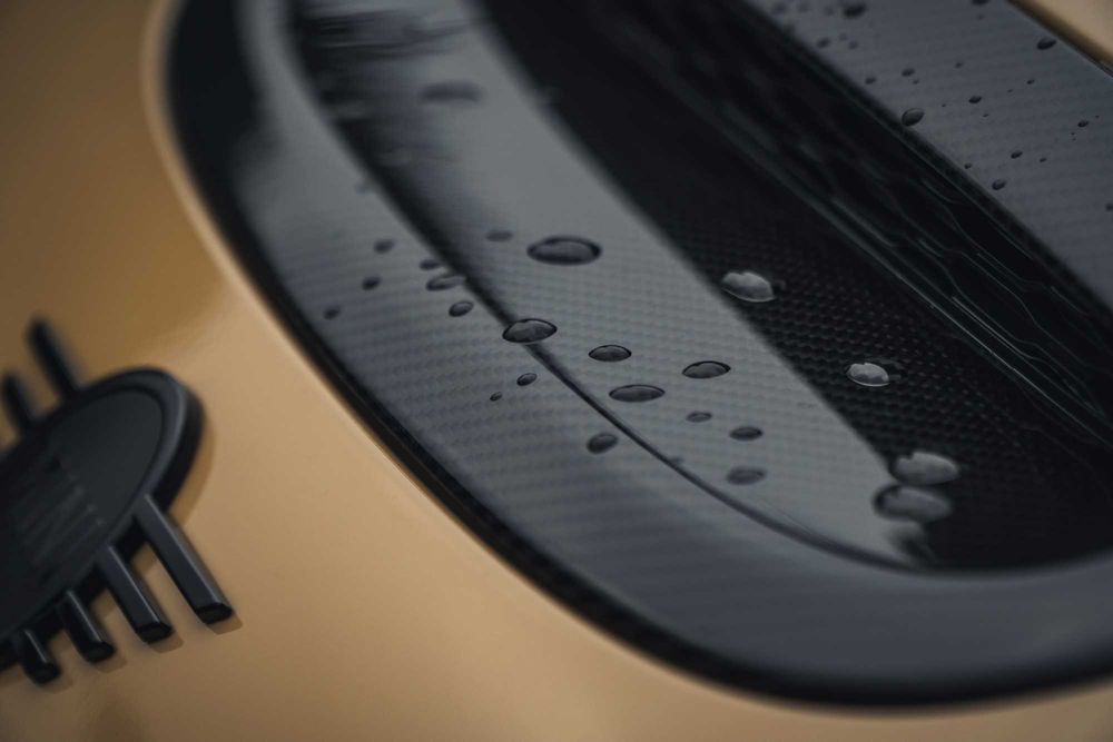 Накладка повітрозабірник капота кабонова Mini Cooper f54/ 55/ 56