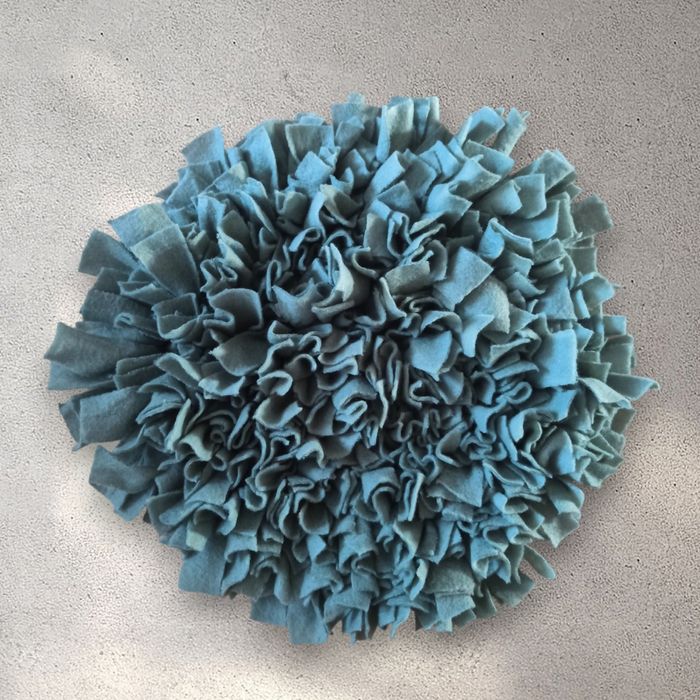 Mata węchowa dla psa kota zwierząt zielony oliwkowy koło polar