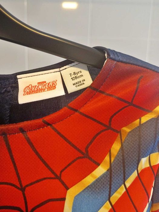 Fato Homem-Aranha Infantil Avengers – Carnaval e Halloween