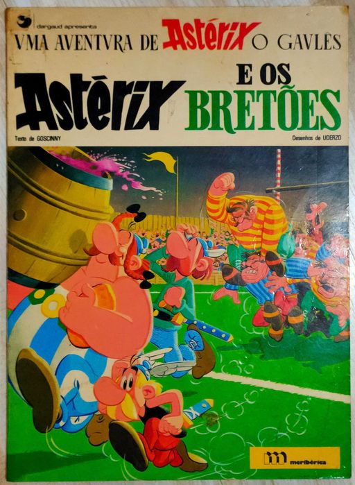 Vários álbuns de Astérix