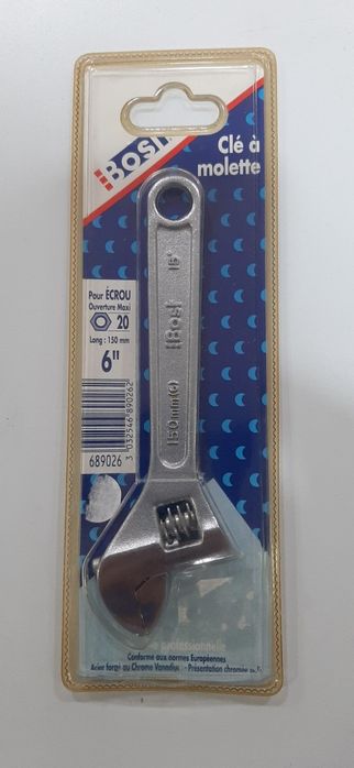 Chave Inglesa Marca bost 6" 150mm