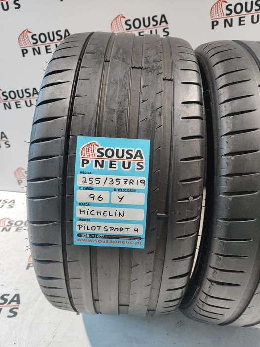 2 pneus semi novos 255-35R19 Michelin - Oferta dos Portes