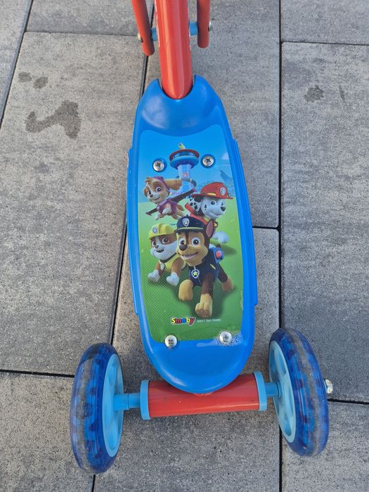 Hulajnoga  psi patrol  smoby