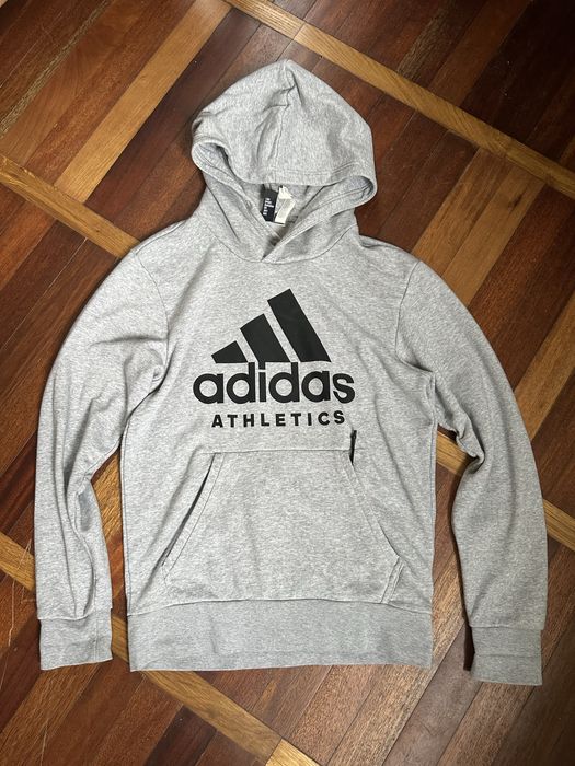 Худі adidas (athletics) сіра [скрита кишеня] стан-як нова.