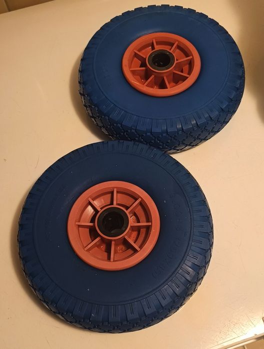 Kółka do wózka transportowego VidaXL 3.00-4 nowe