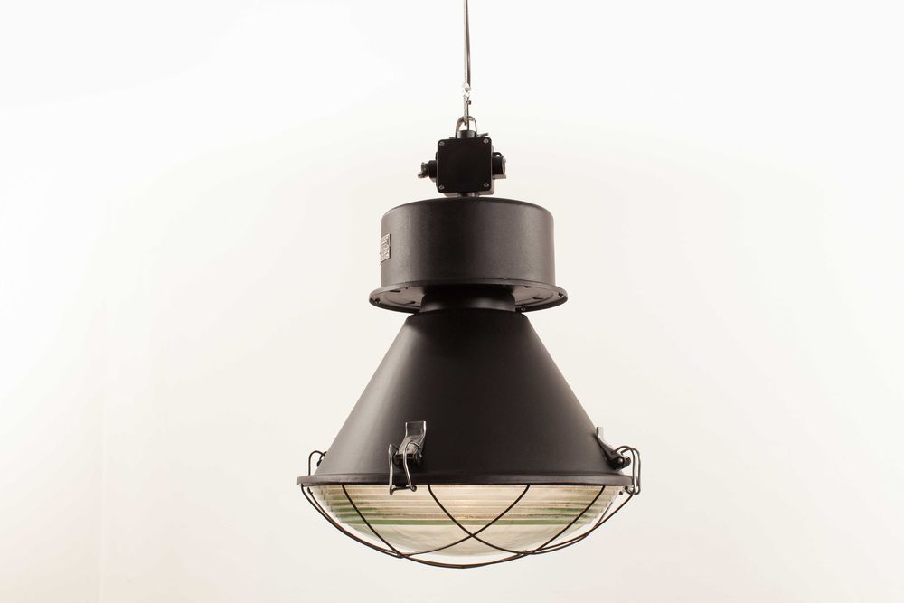 Ogromna Lampa Industrialna Fabryczna 55 cm