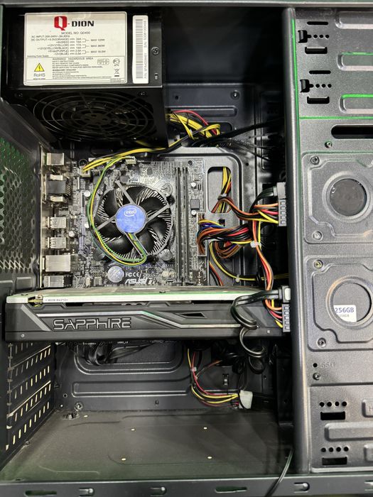 Ігровий системний блок і5-4570, rx580, ОЗУ-16, ssd256, hdd500