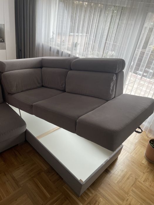 SUPER narożnik wypoczynkowy, rozkładany