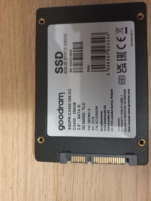 Dysk SSD goodram 256