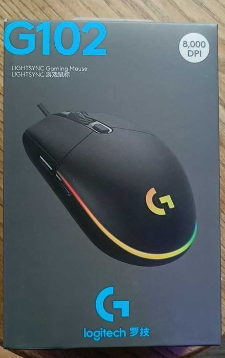 Logitech G102 LIGHTSYNC - Нова мишка, Logitech G HUB