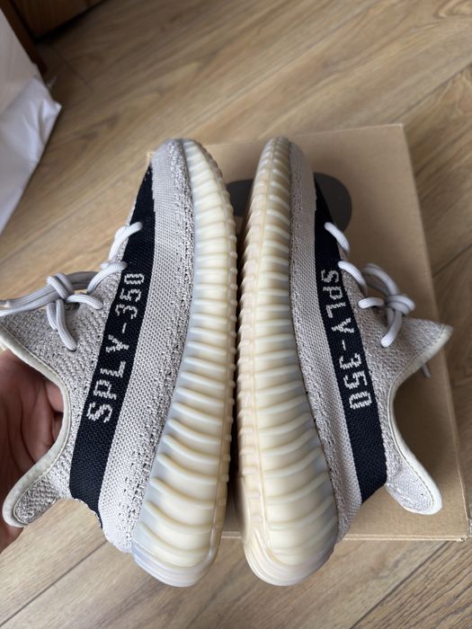 Adidas Yeezy Boost 350 V2 Slate buty sneakersy beżowe 43 1/3