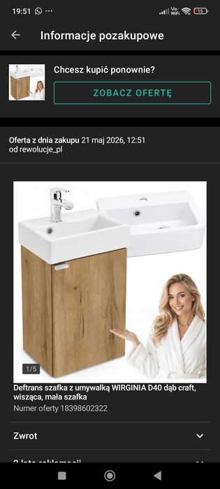 Meble łazienkowe