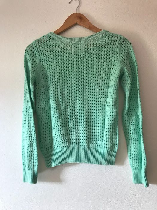 Camisola malha cor menta