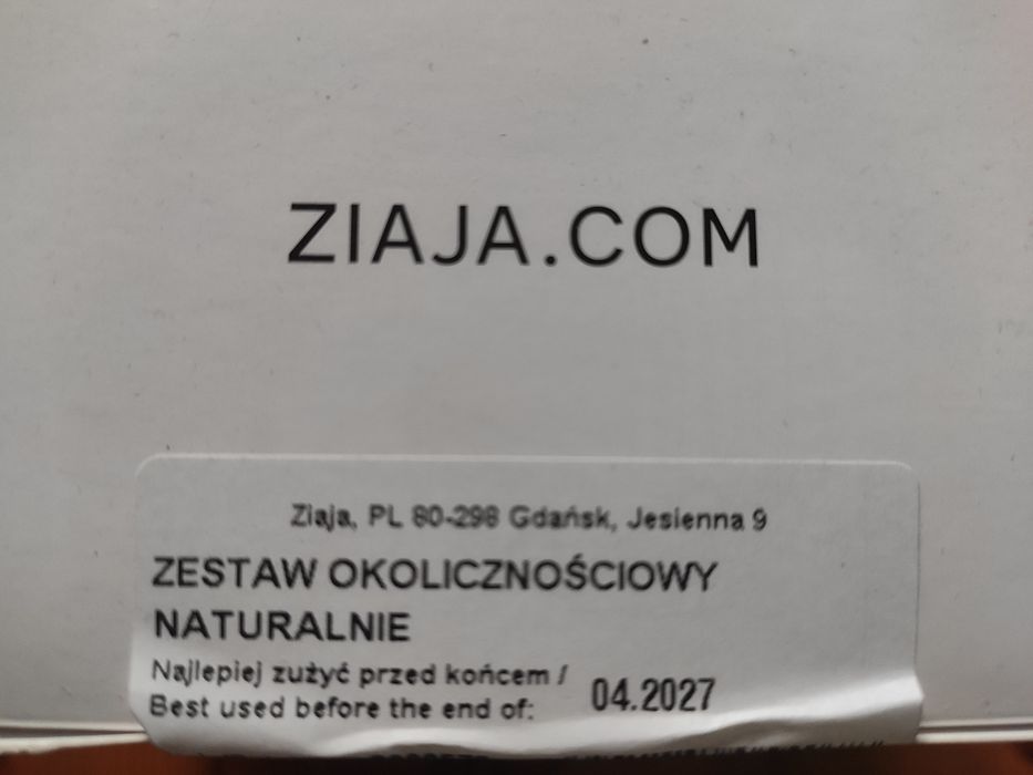 Zestaw kosmetyków damskich Ziaja