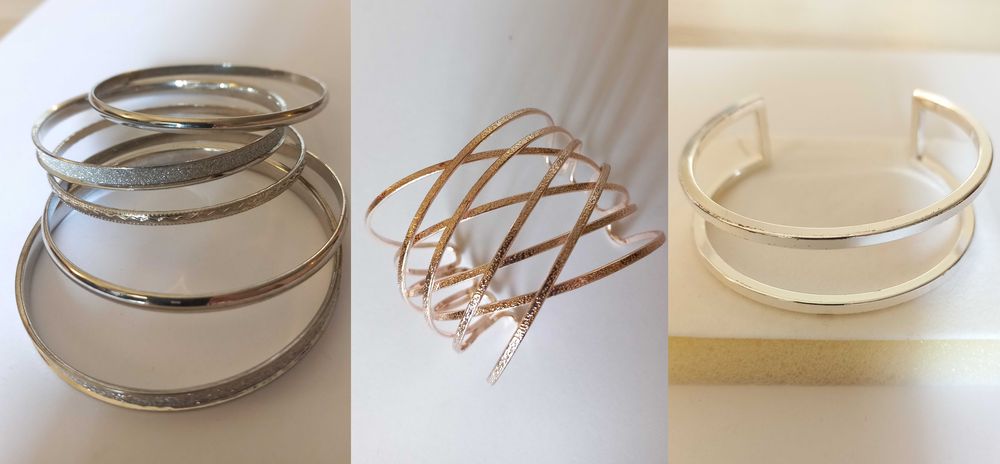 Conjunto de várias pulseiras