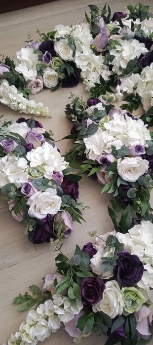Весільний декор фіолетовий