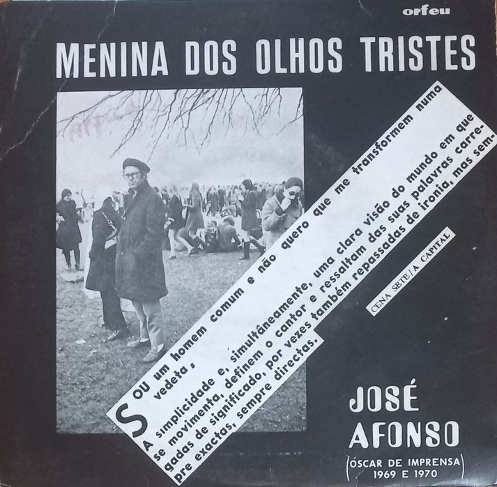 Discos vinil singles7 José Afonso