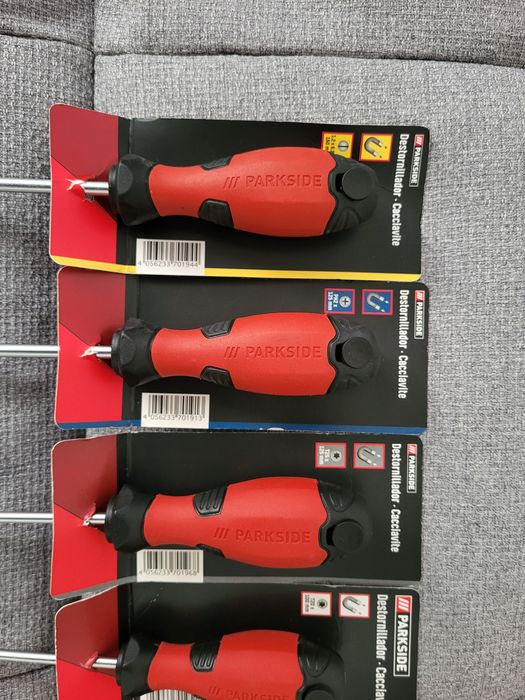 Conjunto 7 Chaves Fendas / Parkside