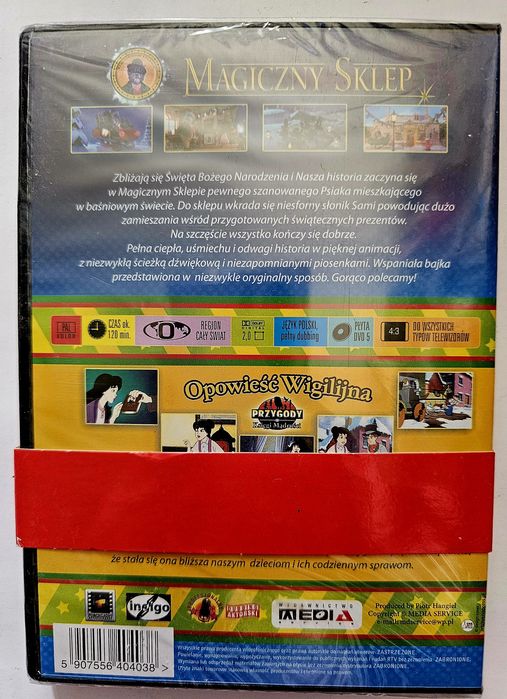Bajkowe prezenty: Magiczny Sklep/ Opowieść Wigilijna [DVD]