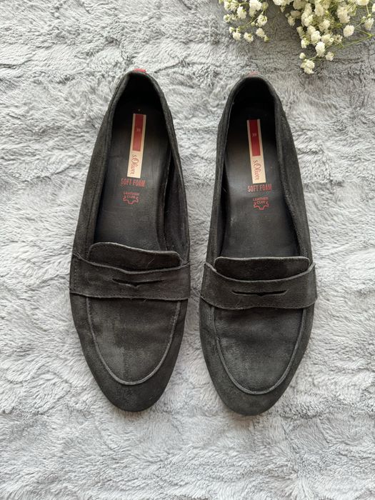 Mokasyny buty półbuty czarne