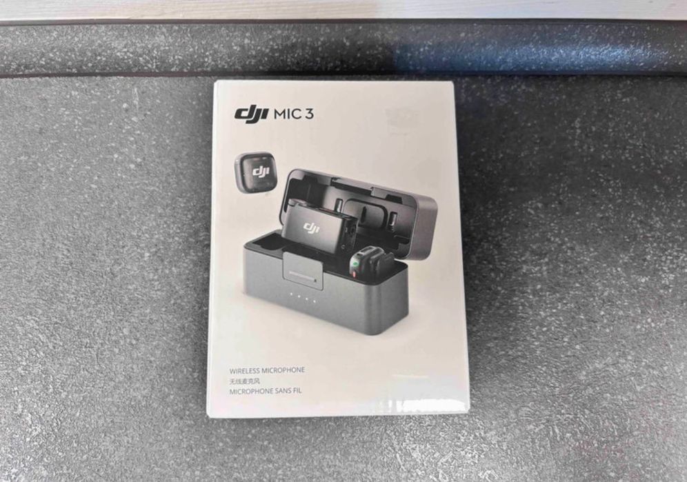 mikrofon DJI Mic 3 (2 TX + 1 RX + Etui ładujące)