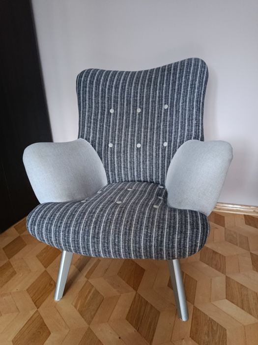 Fotel skandynawski uszak