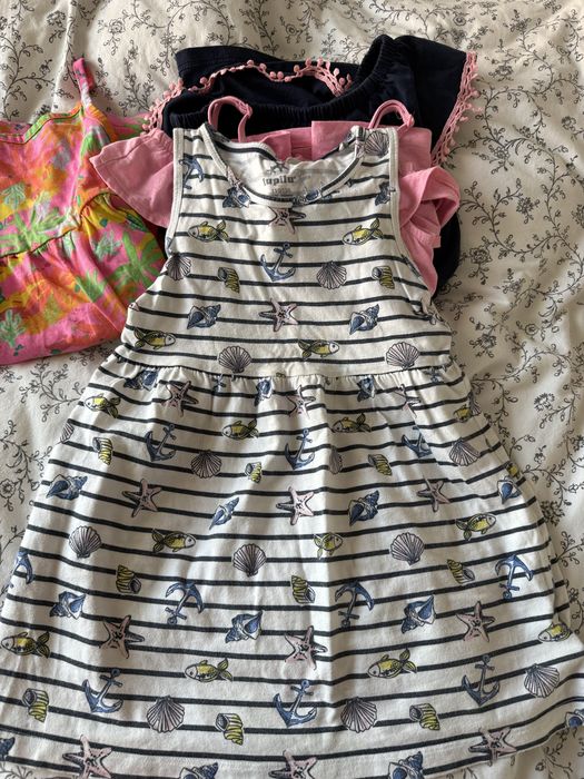 Letnie sukienki x4 110 Cool Club, Primark szorty
