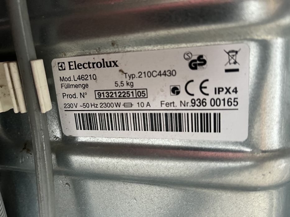 Пральна машина AEG WQ40 Шир 40 см. На 6 кг.