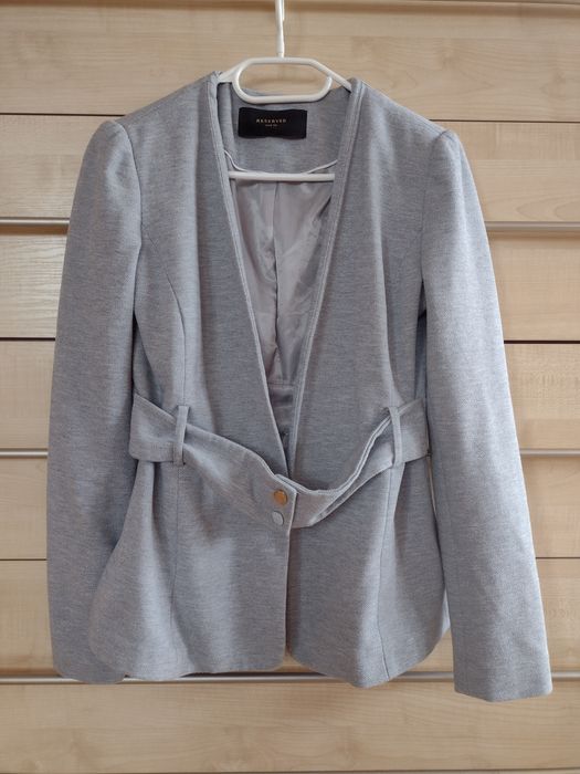 Żakiet grubszy/ płaszczyk  Reserved r 36